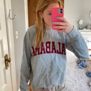 Women’s ALABAMA Gray Crewneck
